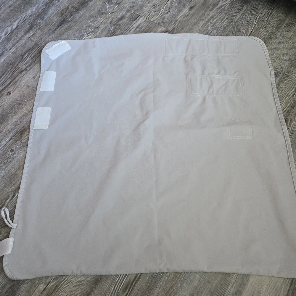 The Ollie Light Gray Swaddle Blanket